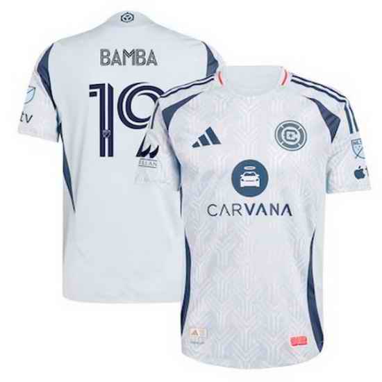 Men Chicago Fire Soccer Jersey 004